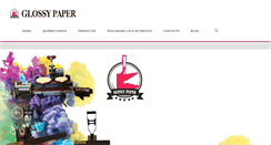 Desktop Screenshot of glossy-paper.com.ar